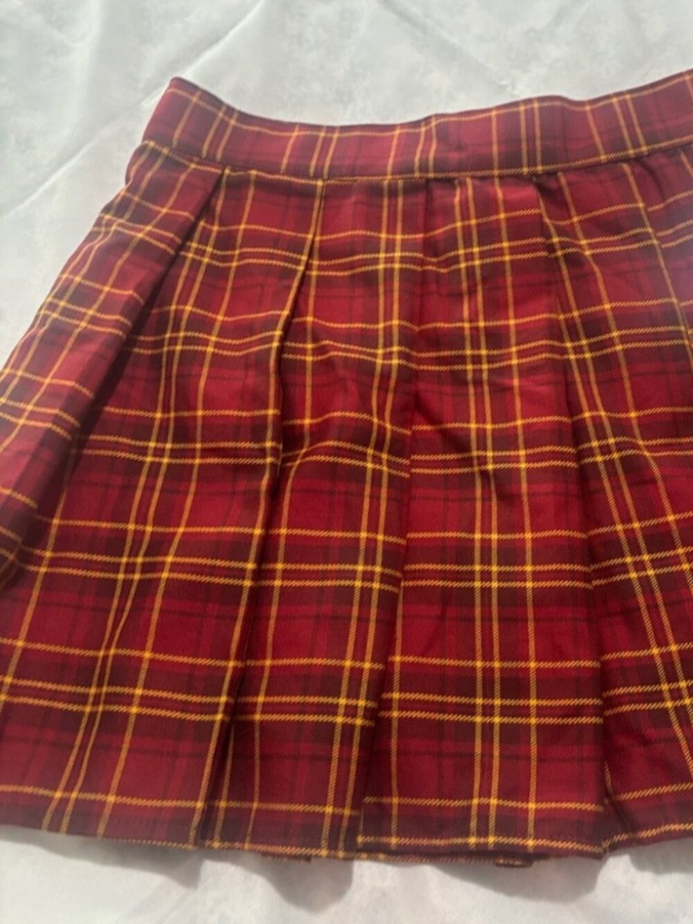Red and Yellow  Skirt